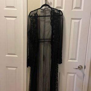 Black Lace Duster